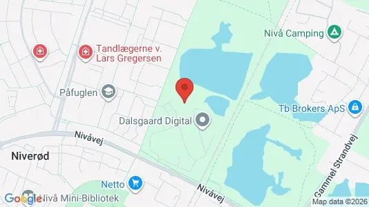 Apartments for rent i Nivå - kort over placeringen