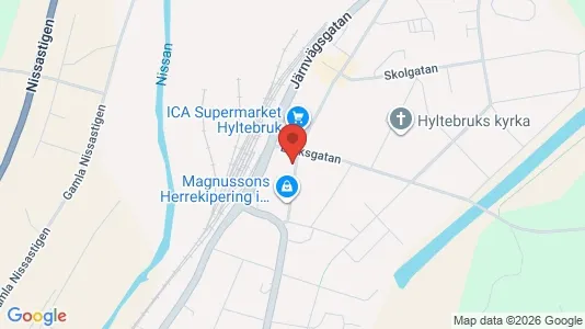 Apartments for rent i Hylte - kort over placeringen
