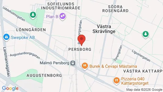 Apartments for rent i Rosengård - kort over placeringen
