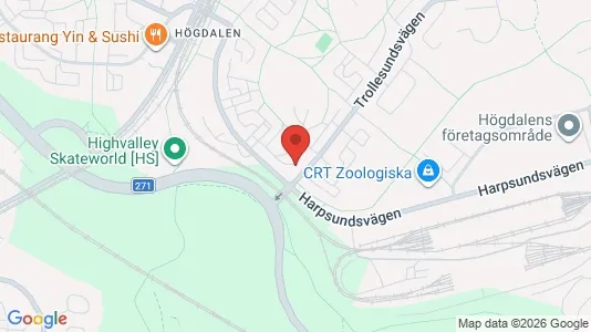 Apartments for rent i Stockholm South - kort over placeringen