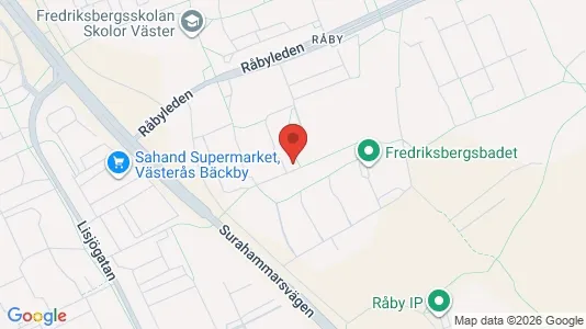 Apartments for rent i Västerås - kort over placeringen