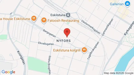 Apartments for rent i Eskilstuna - kort over placeringen
