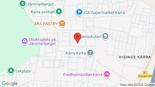 Apartments for rent i Gothenburg City Centre - kort over placeringen