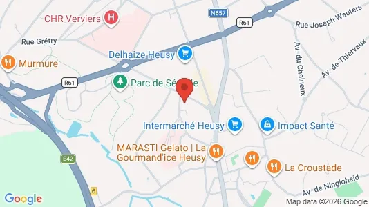 Apartments for rent in Verviers - Photo from Google Street View