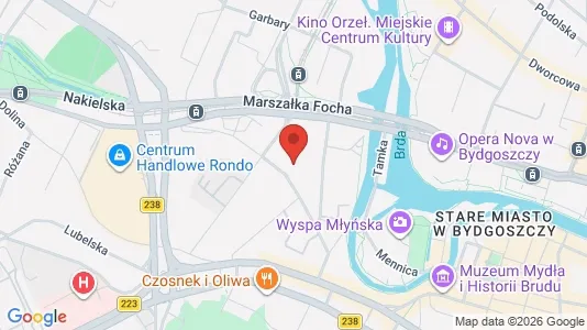 Apartments for rent in Bydgoszcz - Photo from Google Street View
