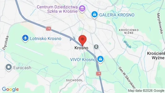 Apartments for rent in Krosno - Photo from Google Street View
