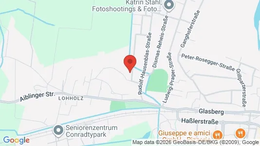 Apartments for rent i Rosenheim - kort over placeringen