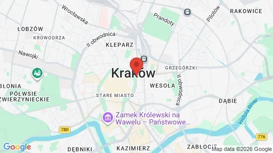Apartments for rent in Kraków Śródmieście - Photo from Google Street View