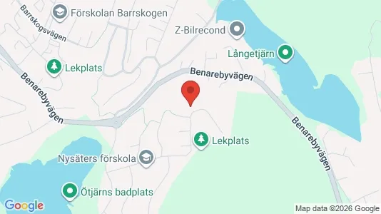 Apartments for rent i Härryda - kort over placeringen