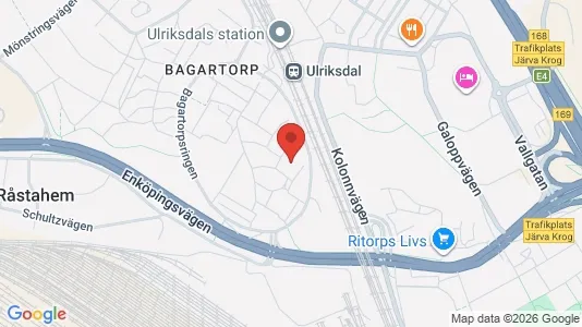 Apartments for rent i Solna - kort over placeringen