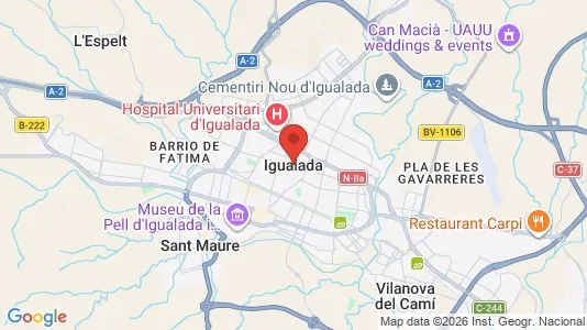 Apartments for rent in Igualada - Photo from Google Street View