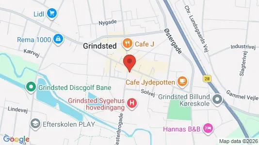 Rooms for rent in Grindsted - Photo from Google Street View