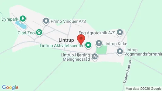 Apartments for rent i Lintrup - kort over placeringen