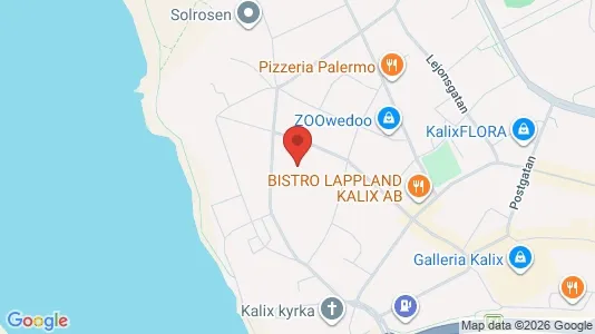 Apartments for rent i Kalix - kort over placeringen