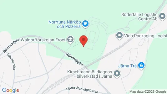Apartments for rent i Södertälje - kort over placeringen