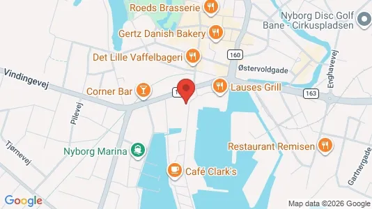 Apartments for rent i Nyborg - kort over placeringen