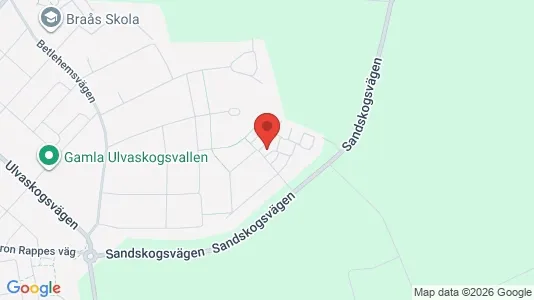 Apartments for rent i Växjö - kort over placeringen