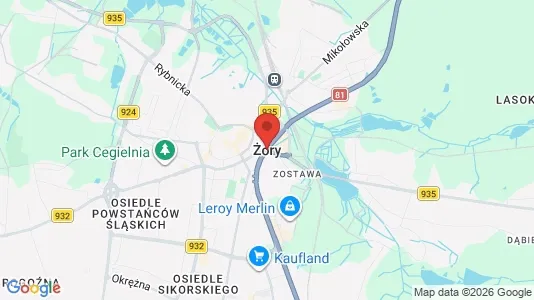 Apartments for rent in Żory - Photo from Google Street View
