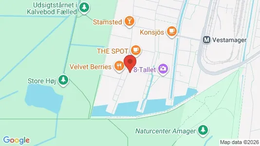 Apartments for rent i Copenhagen S - kort over placeringen