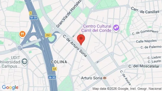Apartments for rent in Madrid Centro - Photo from Google Street View