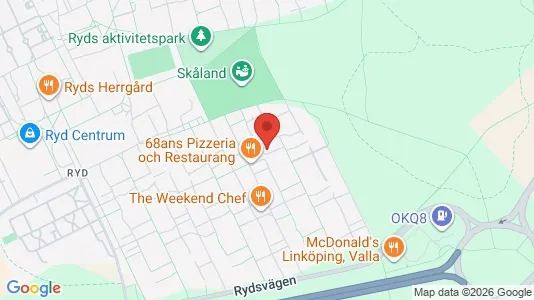 Apartments for rent i Linköping - kort over placeringen