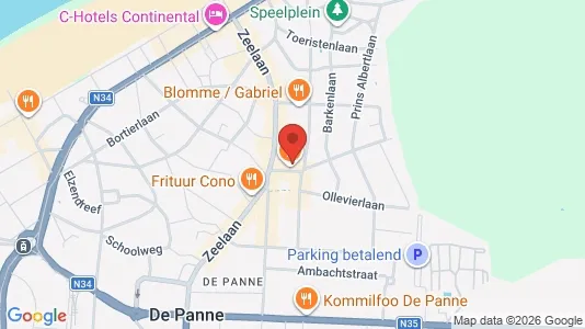 Apartments for rent in De Panne - Photo from Google Street View