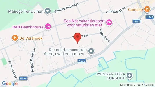 Apartments for rent in Koksijde - Photo from Google Street View