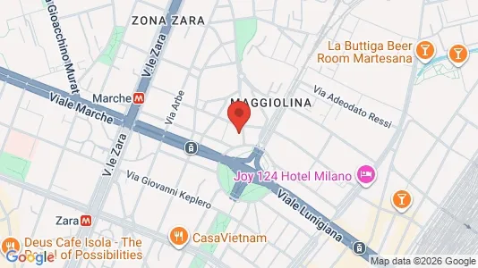 Rooms for rent i Milano Zona 2 - Stazione Centrale, Gorla, Turro, Greco, Crescenzago - kort over placeringen