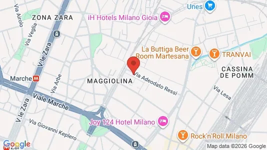 Rooms for rent i Milano Zona 2 - Stazione Centrale, Gorla, Turro, Greco, Crescenzago - kort over placeringen