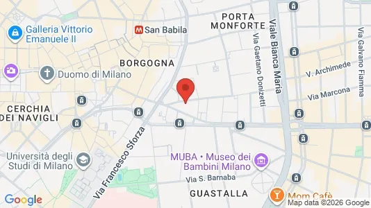 Rooms for rent i Milano Zona 1 - Centro storico - kort over placeringen