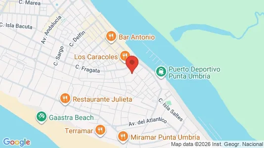 Apartments for rent in Punta Umbría - Photo from Google Street View