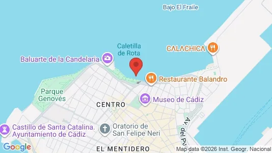 Apartments for rent in Cádiz - Photo from Google Street View
