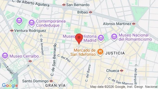 Apartments for rent in Madrid Centro - Photo from Google Street View