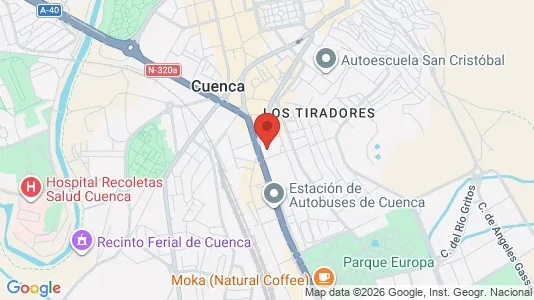 Rooms for rent in Cuenca - Photo from Google Street View
