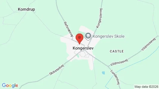 Apartments for rent i Kongerslev - kort over placeringen