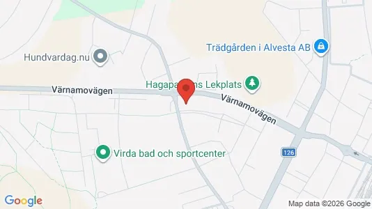 Apartments for rent i Alvesta - kort over placeringen