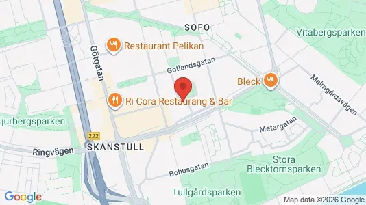 Apartments for rent i Södermalm - kort over placeringen
