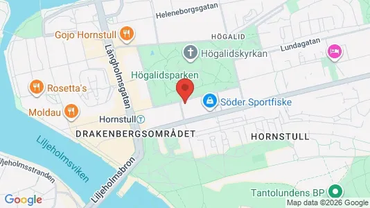 Apartments for rent i Södermalm - kort over placeringen