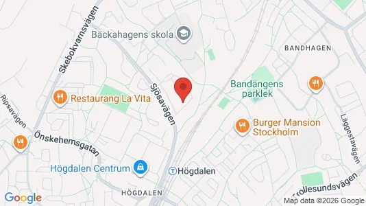Apartments for rent i Stockholm South - kort over placeringen