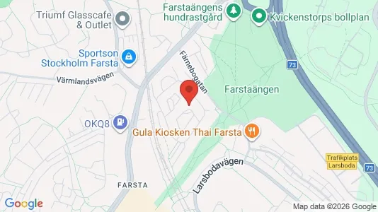 Apartments for rent i Stockholm South - kort over placeringen