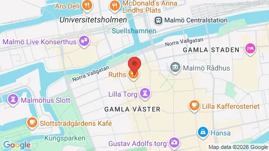 Apartments for rent i Malmö City - kort over placeringen