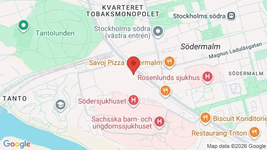 Apartments for rent i Södermalm - kort over placeringen