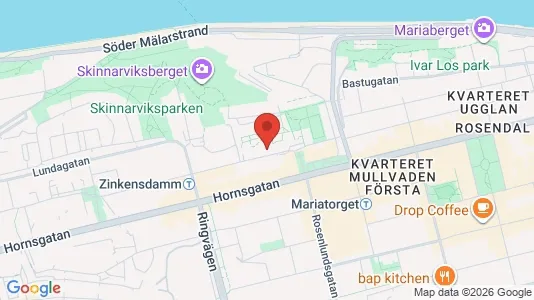 Apartments for rent i Södermalm - kort over placeringen
