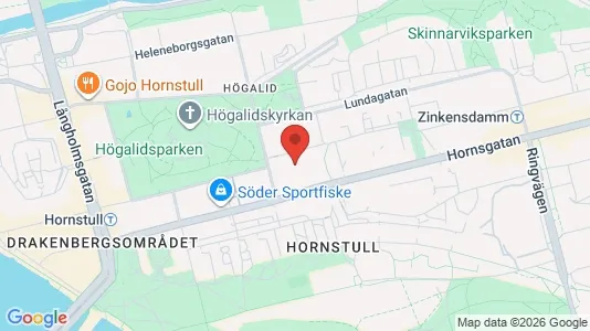 Apartments for rent i Södermalm - kort over placeringen