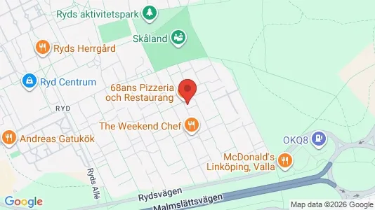 Apartments for rent i Linköping - kort over placeringen