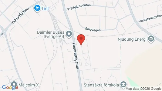 Apartments for rent i Vetlanda - kort over placeringen