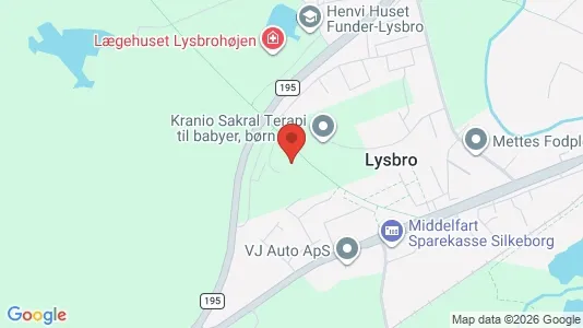 Apartments for rent i Silkeborg - kort over placeringen