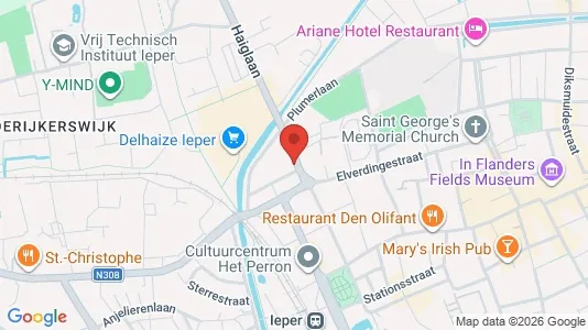 Apartments for rent in Ieper - Photo from Google Street View