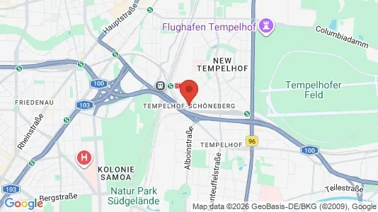 Rooms for rent in Berlin Tempelhof-Schöneberg - Photo from Google Street View