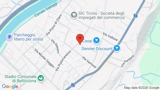 Apartments for rent in Bellinzona - Photo from Google Street View